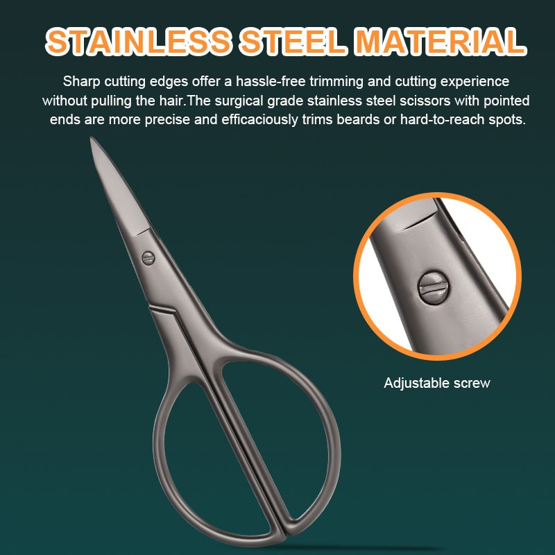 Nose Scissors Supplier - Stainless Steel Straight Blade