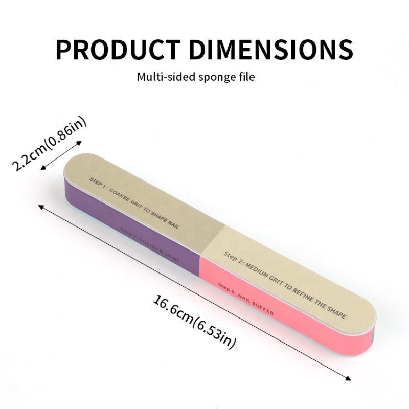 Nail File Supplier - 4 Ways EVA Shiny Polisher