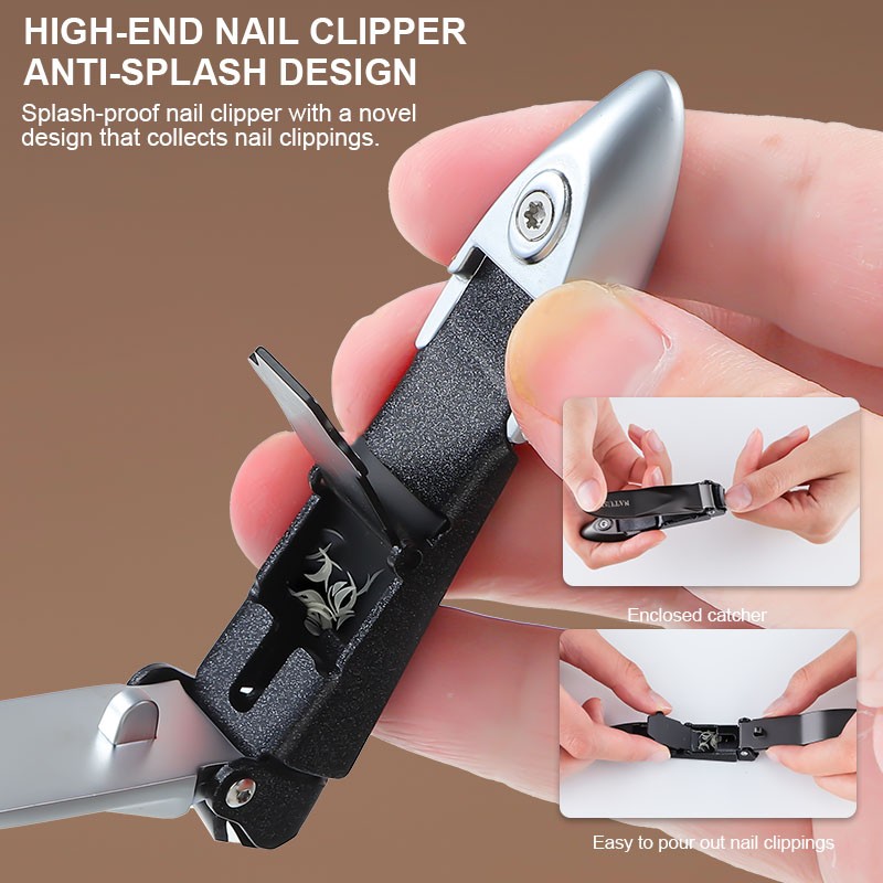 Manicure Set Supplier - 9pcs Luxury Leather Case Kit