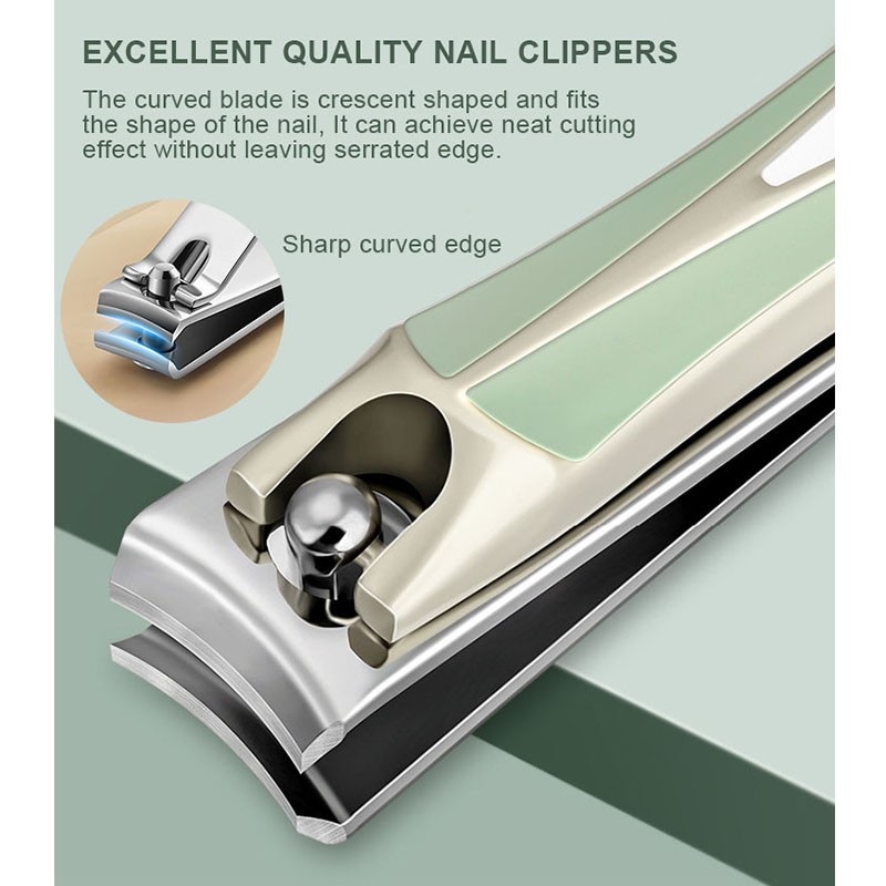 Toenail Cutter Factory - 4 Piece Portable Anti-Splash Design