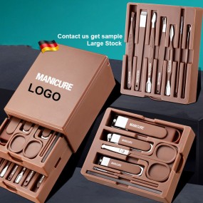 Manicure Set Manufacturer - 13 in 1 Stainless Steel Nail Care