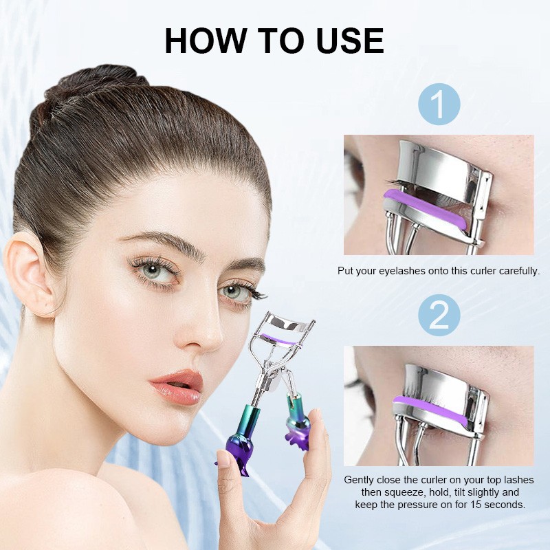 Eyelash Curler Supplier - Hot Sale Gradient Pink