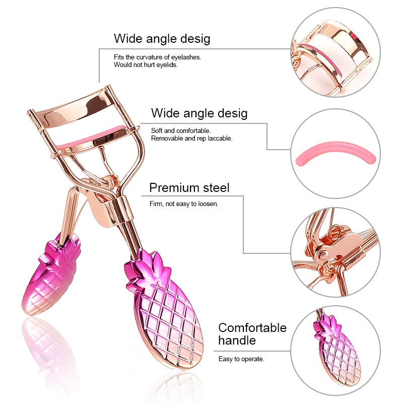 Eyelash Curler Supplier - Hot Sale Gradient Pink