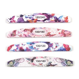 Emery Board Supplier - Sponge Flower Pattern 180/240