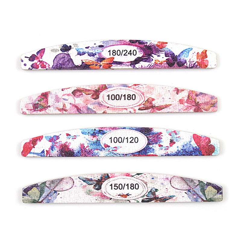 Emery Board Supplier - Sponge Flower Pattern 180/240