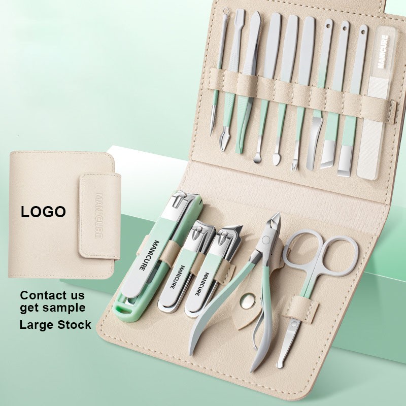 Nail Care Set Manufacturer - 15 Piece Household Gradient Design