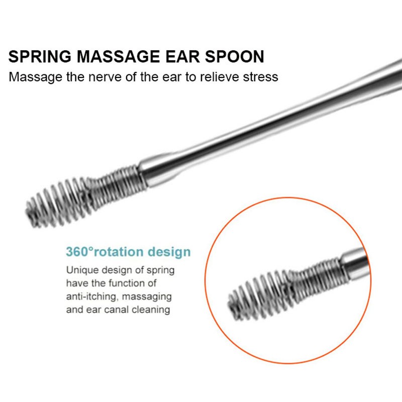 Ear Picker Manufacturer - OEM Custom 6PCS Spiral