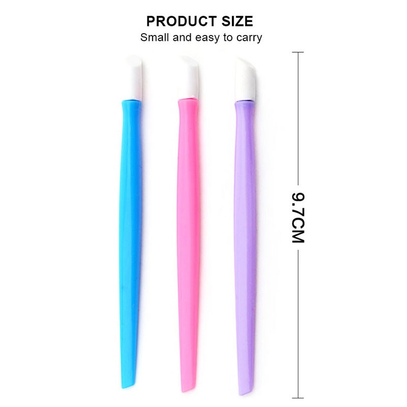 Cuticle Remover Supplier - Stainless Steel Pink Fork