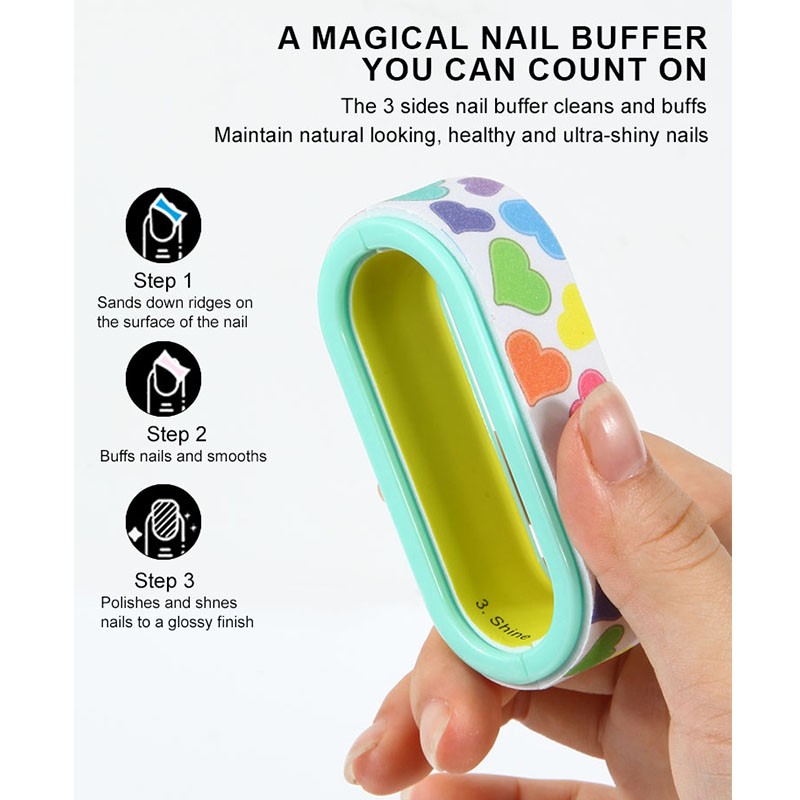 Nail File Manufacturer - 4 Step Professional Shiny