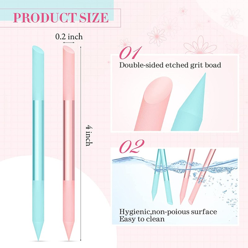 Nail Tool Factory - 3PCS Double Head Pusher