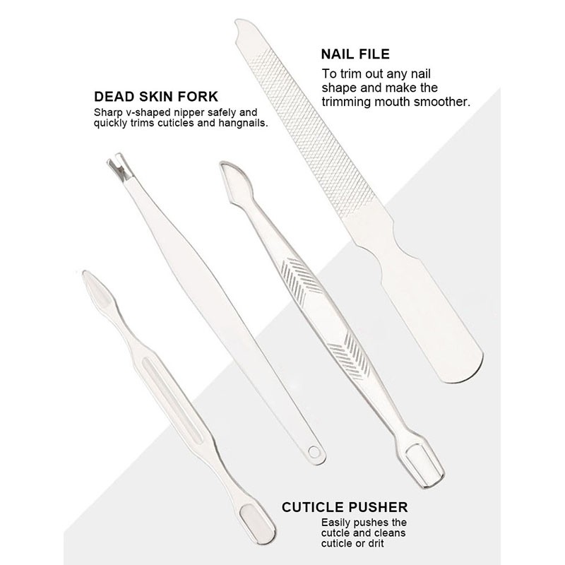 Manicure Set Manufacturer - 12 in 1 Men Personal Care Tools