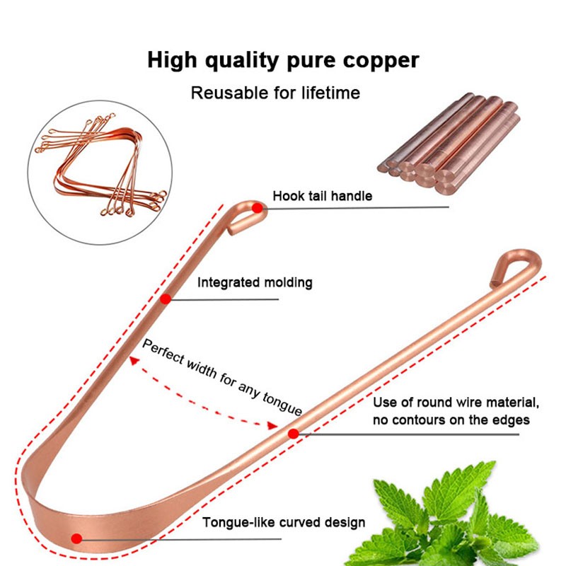 Tongue Cleaner Factory - Metal Black Water Droplet