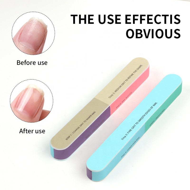 Nail File Supplier - 4 Ways EVA Shiny Polisher
