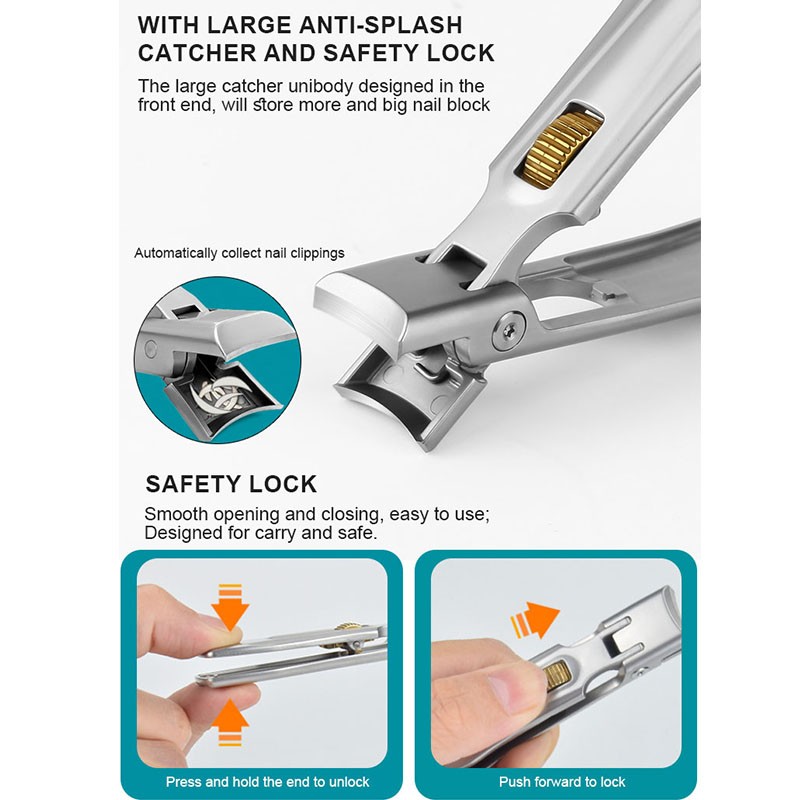Nail Cutter Supplier - Portable Catches Nail Clipper