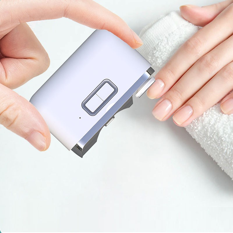 Electric Nail Clipper Supplier - USB Rechargeable Safety Trimmer