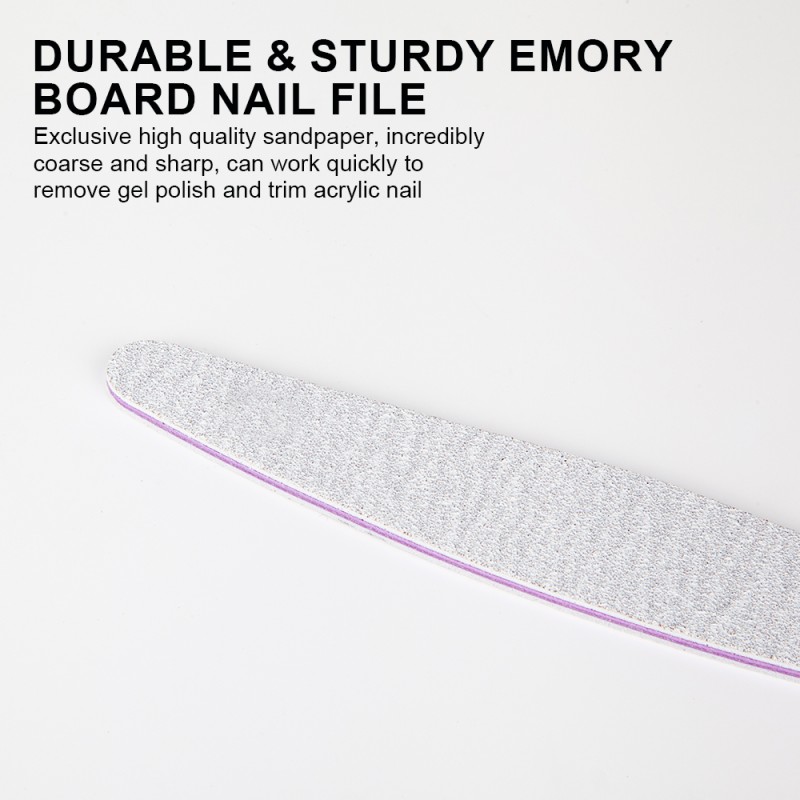 Nail File Manufacturer - Custom Double Side 100/180 Grit