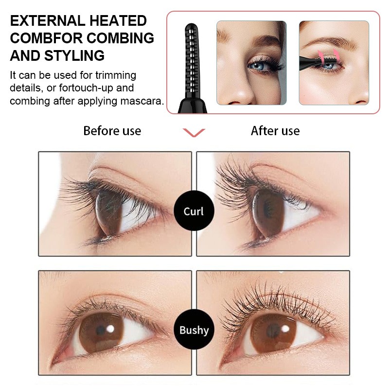 Eyelash Curler Factory - Compact USB Rechargeable 3D