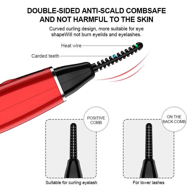 Eyelash Curler Factory - Compact USB Rechargeable 3D