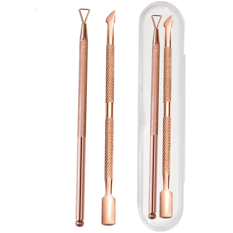 Nail Art Tool Supplier - Trimming Double Head Stainless