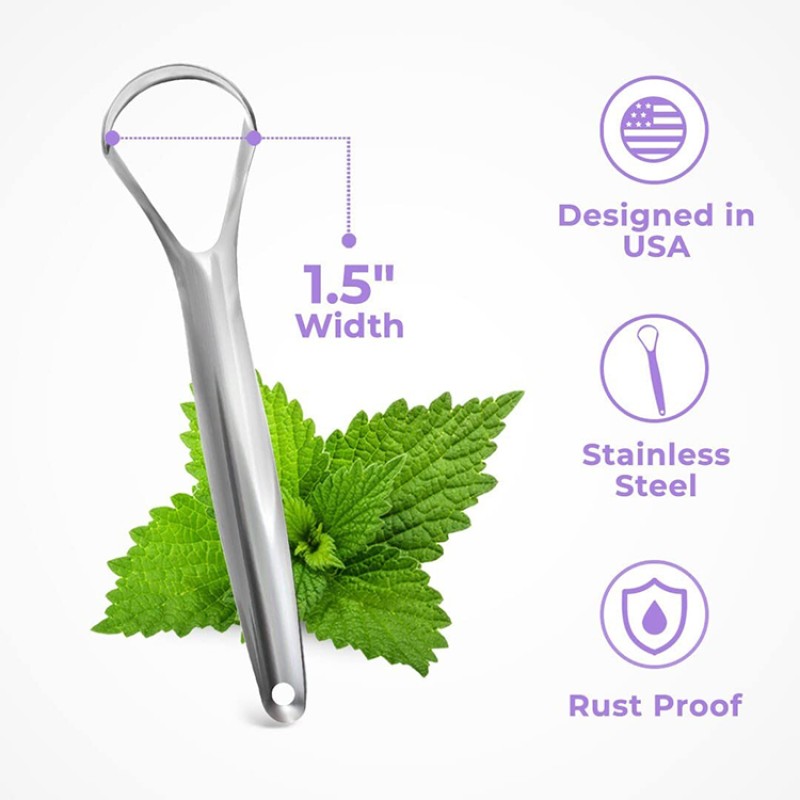 Tongue Cleaner Supplier - Stainless Steel Oral Care Tool