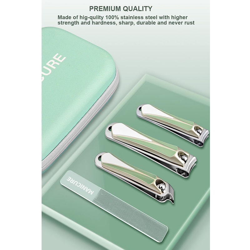 Toenail Cutter Factory - 4 Piece Portable Anti-Splash Design