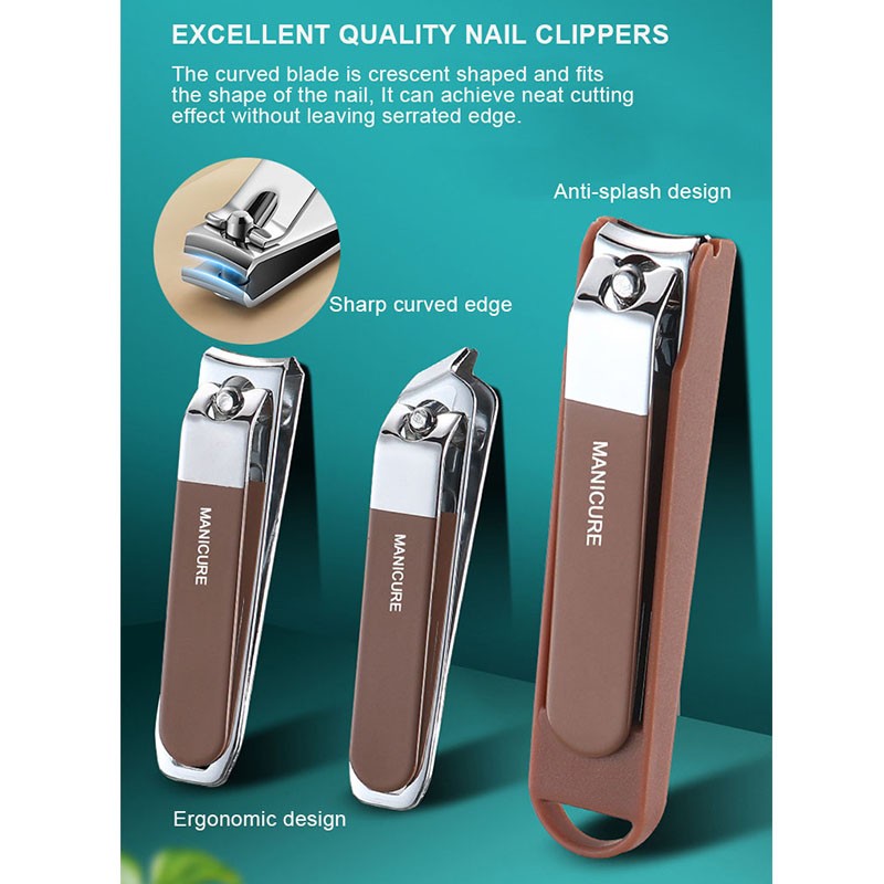 Manicure Set Manufacturer - 13 in 1 Stainless Steel Nail Care