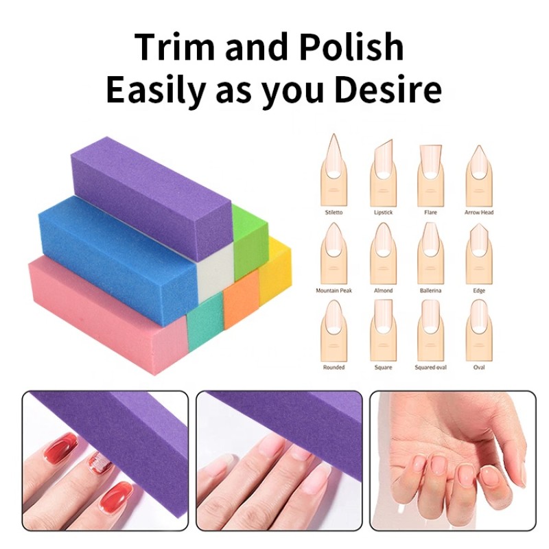 Nail File Manufacturer - Custom 100/180 Purple Buffer