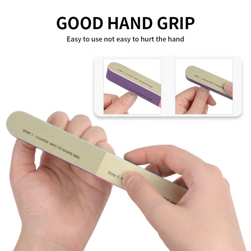Nail File Supplier - 4 Ways EVA Shiny Polisher