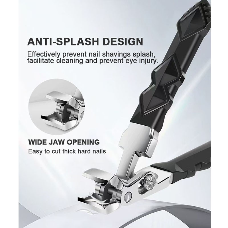 Nail Clipper Manufacturer - Wide Jaw Opening Angled Head