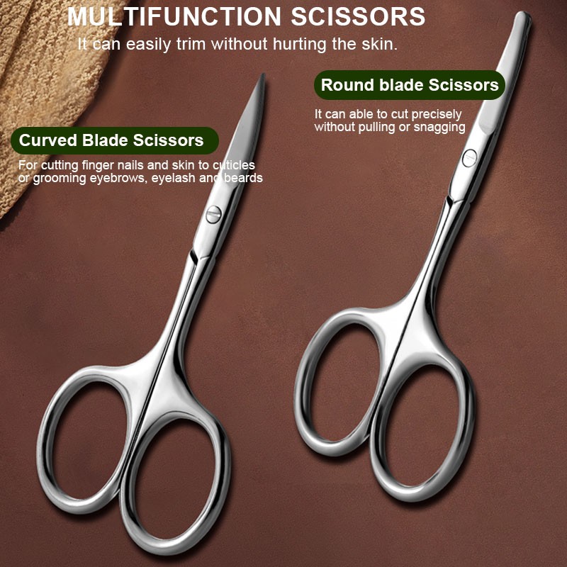 Manicure Set Supplier - 9pcs Luxury Leather Case Kit