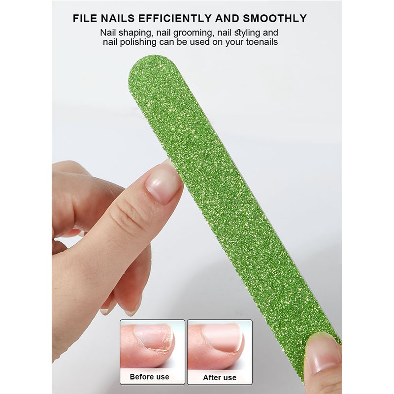 Emery Board Manufacturer - Colorful Glitter Dual Sided