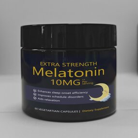 Melatonin Capsules Manufacturer - 10mg GMP Certified Sleep Supplement & Custom Logo Fast Delivery OEM Services