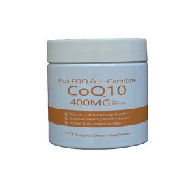 Ubiquinol CoQ10 Capsules Manufacturer - 500mg Bulk Heart Healthcare Supplement Coenzyme Q10 for Healthy Heart & Custom Logo GMP