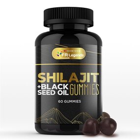 Himalayan Shilajit Gummy Manufacturer - Custom Best Natural with Black Seed Oil Energy Gummies
