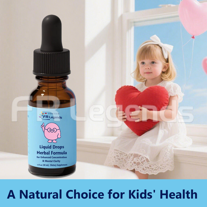Herbal Liquid Drop Manufacturer - OEM ODM Natural Improve Memory & Mental Clarity Nootropic for Kids