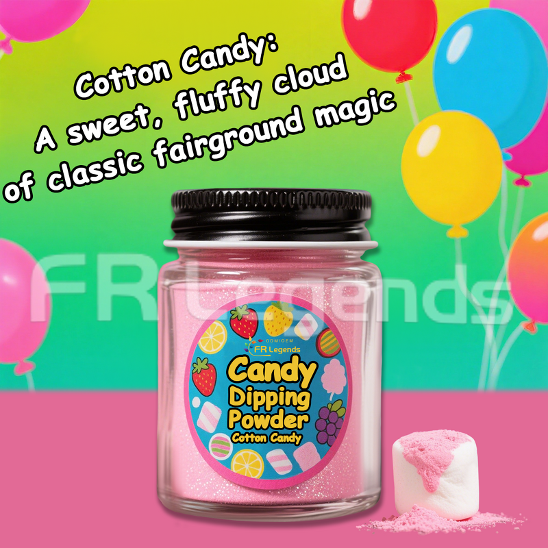 Vitamin Sugar Dipping Powder Manufacturer - OEM Granulated for Gummies Cotton Candy Lollipops Fresh Fruit