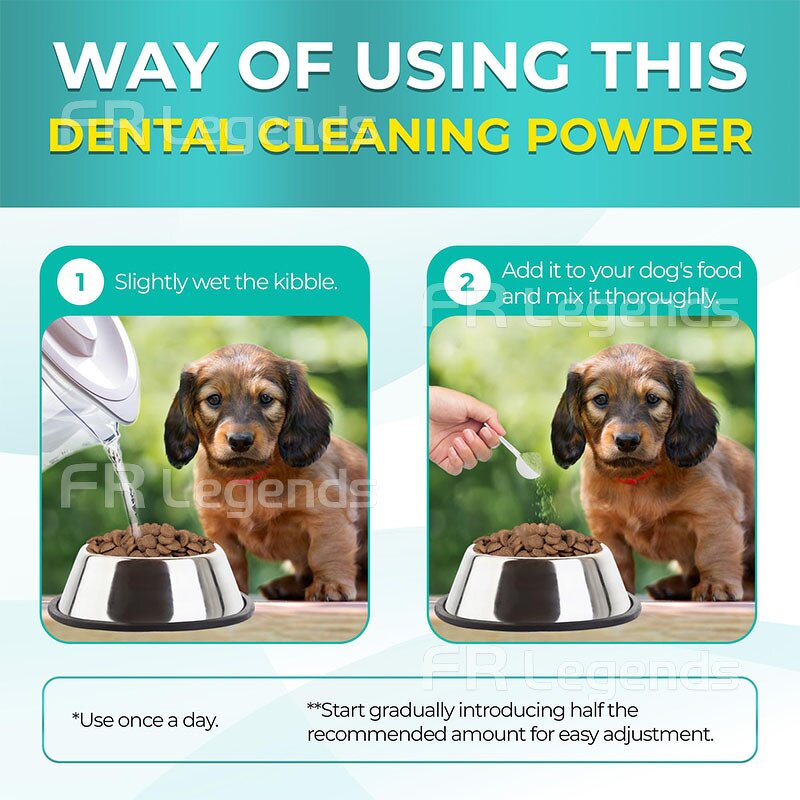 Teeth Whitening Supplements Manufacturer - Private Label Support Breath Freshener Pet Dental Care Powder for Dogs