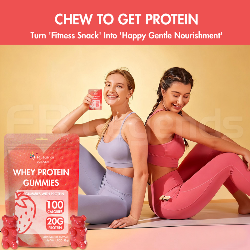 Creatine Gummy Supplement Manufacturer - OEM Wholesale High Protein Whey Protein for Muscle Strength