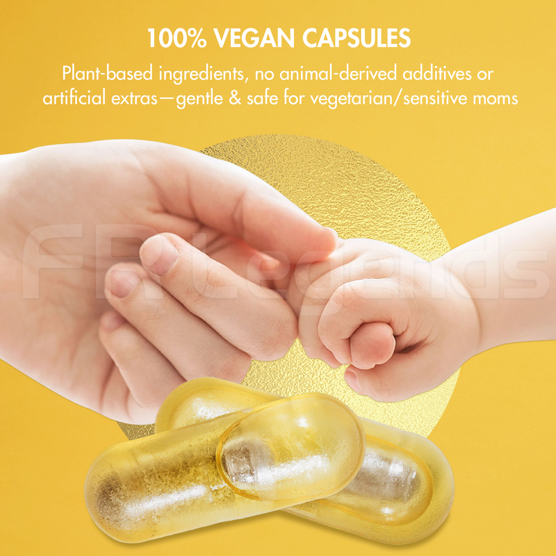 Women Prenatal Supplement Manufacturer - Custom Wholesale Support Fetal Brain Development Vegan Capsules