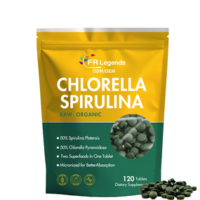 Chlorella Spirulina Tablet Manufacturer - Best Selling Organic Support Gut Health Daily Energy