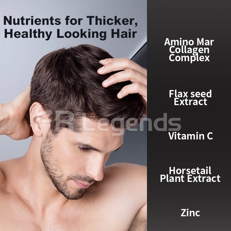 Hair Growth Pills Manufacturer - Wholesale Price Support Advanced Hair Health Strength for Men