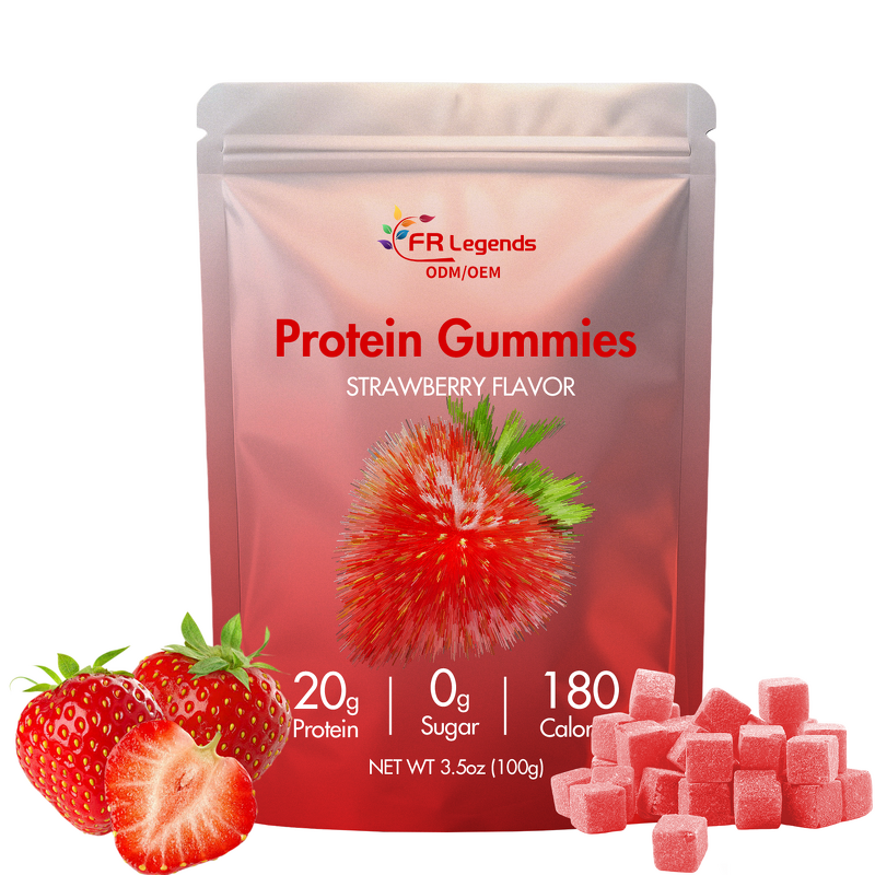 Protein Gummy Candy Manufacturer - OEM Factory Sports Nutrition Muscle Builder Creatine High Protein