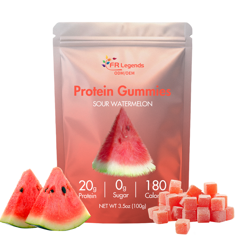 Protein Gummies Manufacturer - with Electrolyte & Amino Acid Creatine Monohydrate Sugar Free Halal