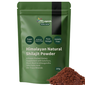 Shilajit Extract Powder Manufacturer - OEM ODM Boost Energy Dietary Supplement Natural Himalayan