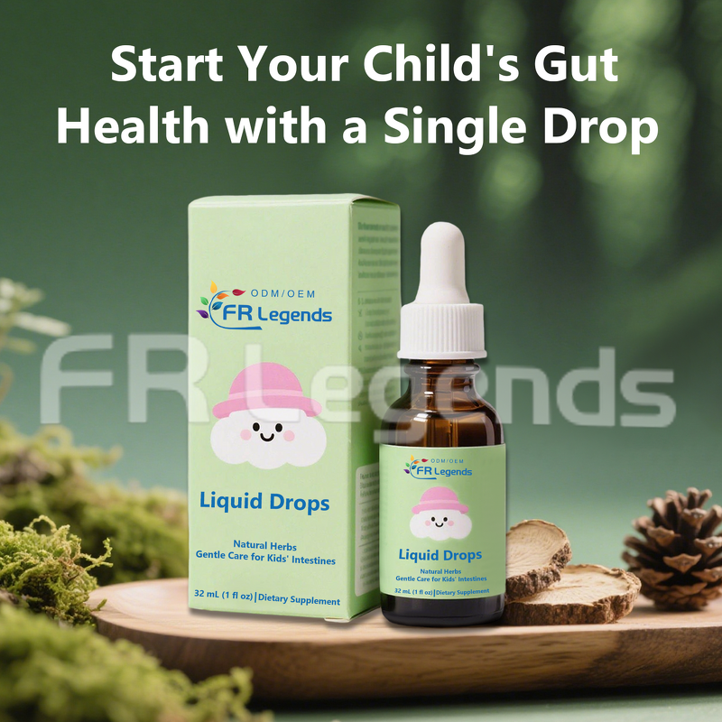 Herbal Supplements Manufacturer - OEM Custom Organic Extracts Helps Children's Gut and Immune Health Drops