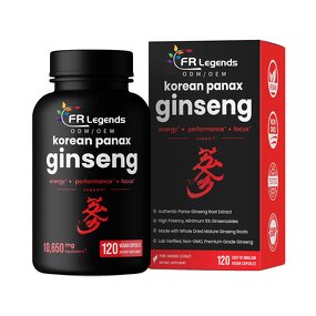 Ginseng Extract Herb Supplement Manufacturer - OEM Private Label Korean Red Ginseng Capsules