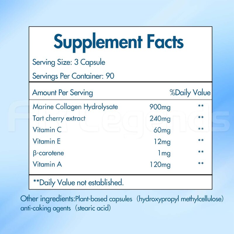 Vitamin Skin Care Capsule Manufacturer - Private Label for Radiant Skin Marine Collagen Powder Antioxidant