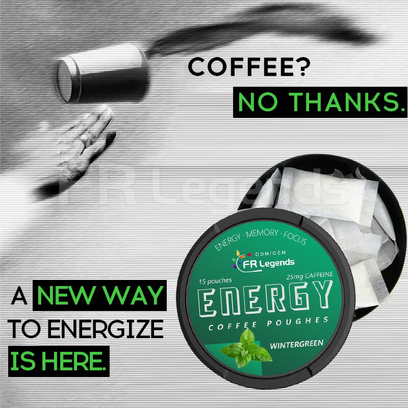 Herbal Supplements Caffeine Pouch Manufacturer - OEM ODM Focus and Clarity Enhancement with 20Mg Caffeine