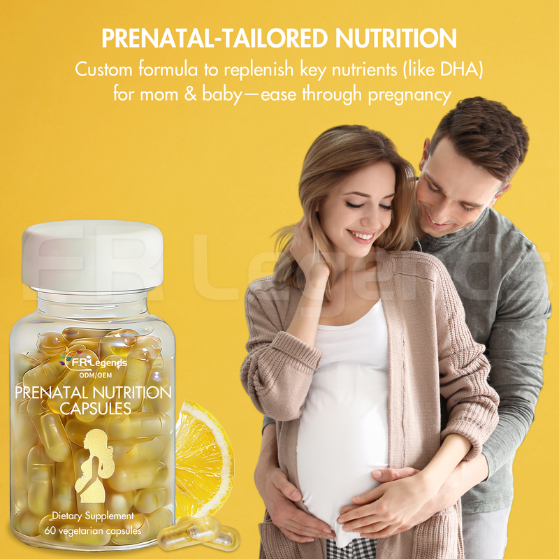 Women Prenatal Supplement Manufacturer - Custom Wholesale Support Fetal Brain Development Vegan Capsules
