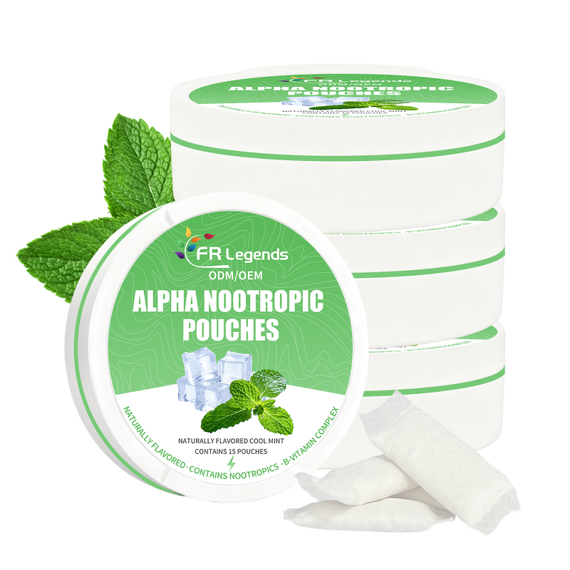 Caffeine Pouch Manufacturer - 50mg Natural with L Theanine for Mental Focus Energy Support Nootropic